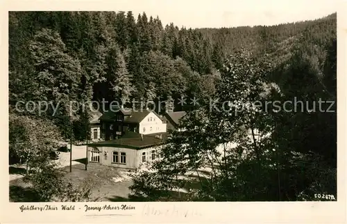 AK / Ansichtskarte Gehlberg Jonny Scheer Heim Gehlberg