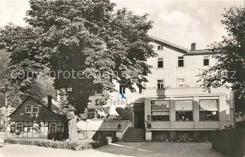 AK / Ansichtskarte Unterweissbach Hotel zum Lichtetal Unterweissbach