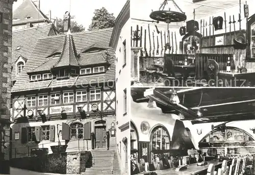 AK / Ansichtskarte Meissen_Elbe_Sachsen Historische Weinschaenke Vincenz Richter Meissen_Elbe_Sachsen