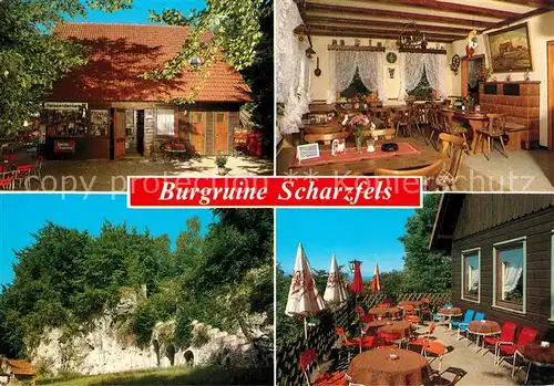 AK / Ansichtskarte Bad_Lauterberg Burgruine Scharzfels Bad_Lauterberg
