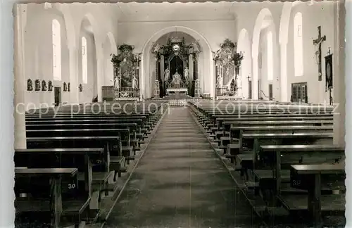 AK / Ansichtskarte Seelbach_Schutter Kirchen innen Seelbach Schutter