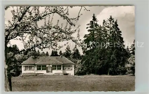 AK / Ansichtskarte Donaueschingen Naturfreundehaus Baar Donaueschingen
