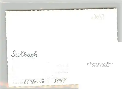 AK / Ansichtskarte Seelbach_Schutter Blick vom Wald aus Seelbach Schutter