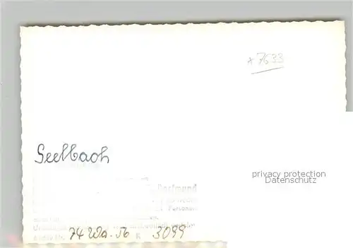 AK / Ansichtskarte Seelbach_Schutter Blick von Felsen aus Seelbach Schutter