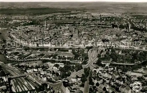 AK / Ansichtskarte Luebeck Fliegeraufnahme Luebeck