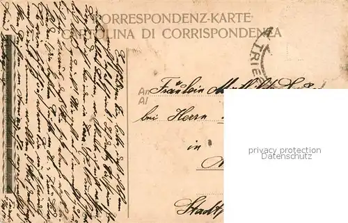 AK / Ansichtskarte Trieste Hafen Trieste