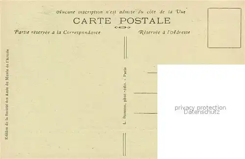 AK / Ansichtskarte Paris Armeemuseum Paris