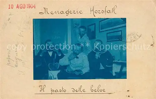 AK / Ansichtskarte Turin_Piemonte Menagezie Horsfath  Turin Piemonte