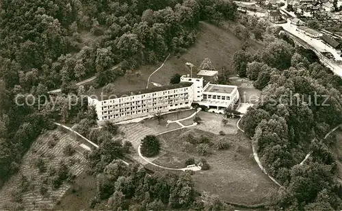 AK / Ansichtskarte Urach_Bad Fliegeraufnahme Haus auf der Alb Urach_Bad