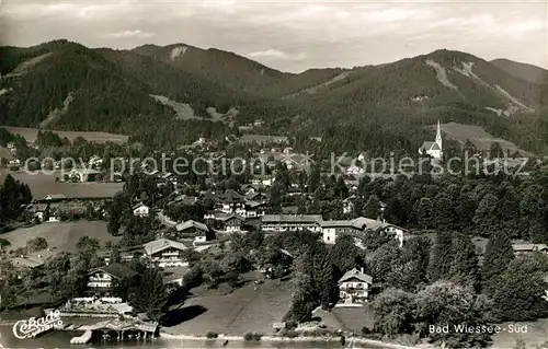 AK / Ansichtskarte Bad_Wiessee Fliegeraufnahme Bad_Wiessee