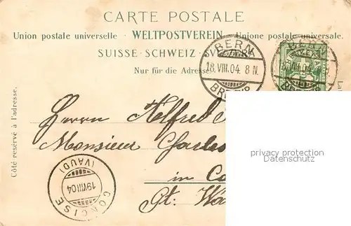 AK / Ansichtskarte Bern_BE Heiliggeistkirche Bahnhof Universitaet Bern_BE