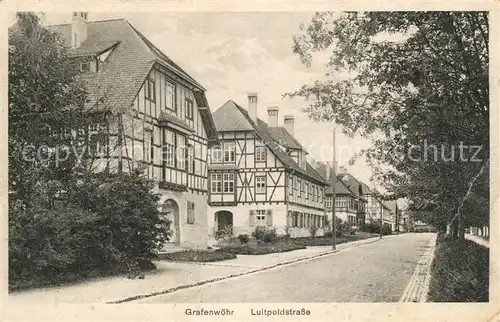 AK / Ansichtskarte Grafenwoehr Luitpoldstrasse Grafenwoehr