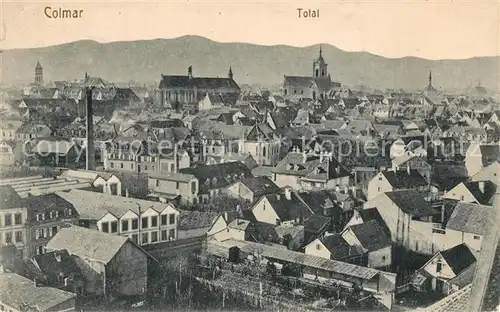 AK / Ansichtskarte Colmar_Haut_Rhin_Elsass Panorama Colmar_Haut_Rhin_Elsass
