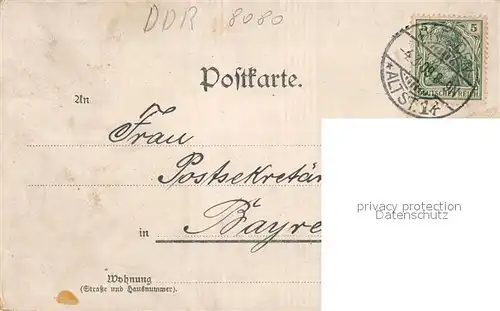 AK / Ansichtskarte Loschwitz_Dresden Albrechtsschloesser Loschwitz Dresden