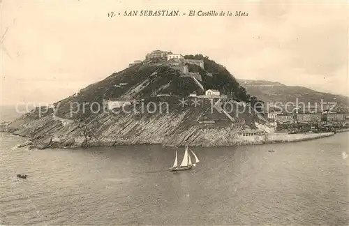 AK / Ansichtskarte San_Sebastian_Guipuzcoa Castillo de la Mola San_Sebastian_Guipuzcoa
