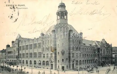 AK / Ansichtskarte Essen_Ruhr Hauptpost Essen_Ruhr