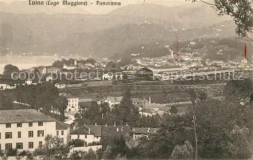 AK / Ansichtskarte Luino_Lago Maggiore Panorama Luino_Lago Maggiore