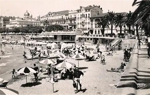 AK / Ansichtskarte Saint Raphael_Var Strand Saint Raphael Var