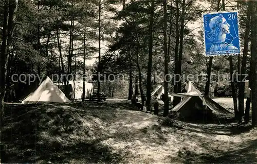 AK / Ansichtskarte Maisse Le terrain de camping Maisse