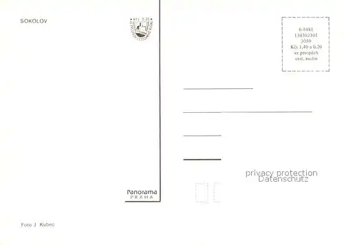 AK / Ansichtskarte Sokolov  Sokolov
