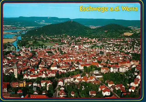 AK / Ansichtskarte Eschwege Fliegeraufnahme Eschwege