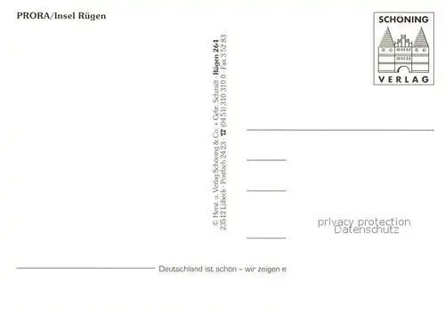 AK / Ansichtskarte Prora_Ruegen Fliegeraufnahme Prora Ruegen