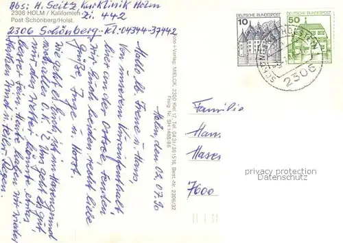 AK / Ansichtskarte Holm_Kalifornien Fliegeraufnahme Holm Kalifornien