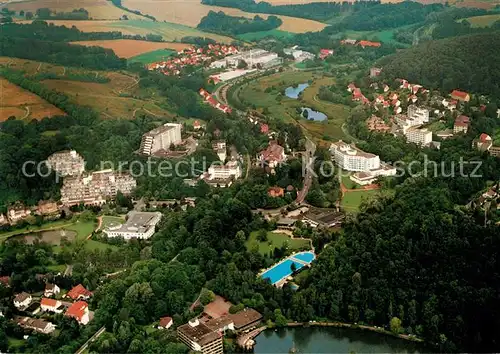 AK / Ansichtskarte Bad_Gandersheim Fliegeraufnahme mit Kurviertel Bad_Gandersheim