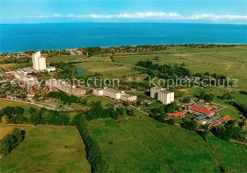 AK / Ansichtskarte Schoenberg_Holstein Ostseeklinik Holm AHB Klinik Fliegeraufnahme Schoenberg_Holstein
