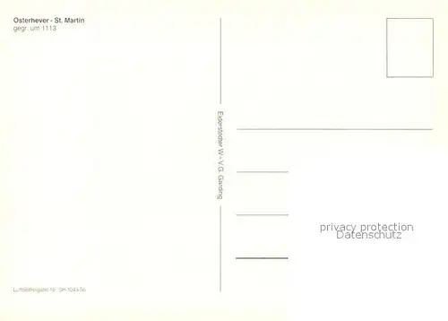 AK / Ansichtskarte Osterhever St Martin Fliegeraufnahme Osterhever