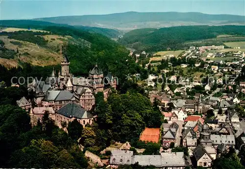 AK / Ansichtskarte Braunfels Fliegeraufnahme mit Schloss Braunfels