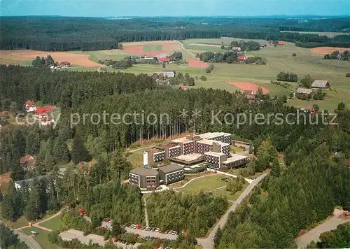 AK / Ansichtskarte Koenigsfeld_Schwarzwald Albert Schweitzer Klinik Fliegeraufnahme Koenigsfeld Schwarzwald