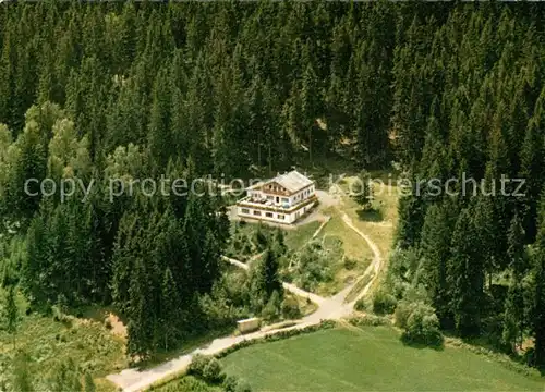 AK / Ansichtskarte Zwiesel_Niederbayern Berggasthaus Zwieseler Alm Fliegeraufnahme Zwiesel Niederbayern