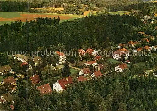 AK / Ansichtskarte Koenigsfeld_Schwarzwald Fliegeraufnahme Koenigsfeld Schwarzwald