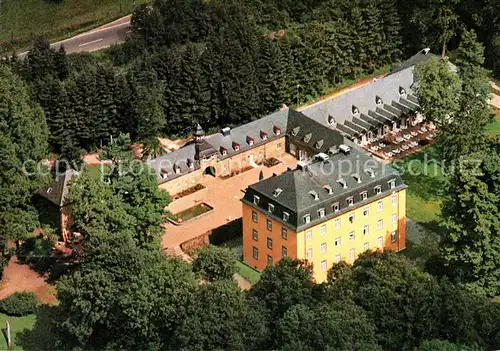 AK / Ansichtskarte Lindlar Schloss Heiligenhoven Hotel Restaurant Fliegeraufnahme Lindlar