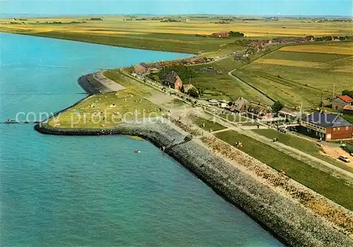 AK / Ansichtskarte Nordstrand Fliegeraufnahme Nordstrand