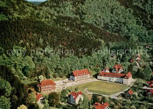 AK / Ansichtskarte Bad_Harzburg Diakonissen Mutterhaus Kinderheil Fliegeraufnahme Bad_Harzburg