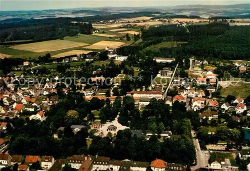 AK / Ansichtskarte Bad_Meinberg Kurort am Teutoburger Wald Fliegeraufnahme Bad_Meinberg