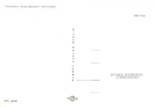 AK / Ansichtskarte Wilischthal Ferienheim Ernst Schneller Bibliothek Wilischthal