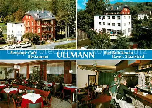 AK / Ansichtskarte Bad_Brueckenau Pension Cafe Restaurant Ullmann Bad_Brueckenau