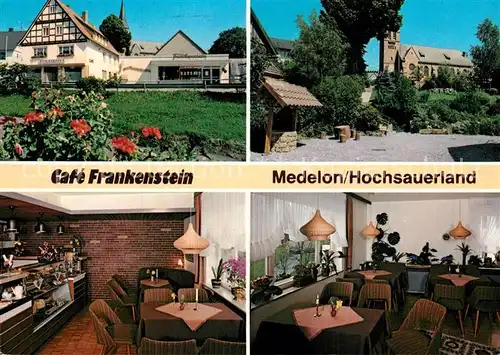 AK / Ansichtskarte Medelon Cafe Frankenstein Pension Medelon