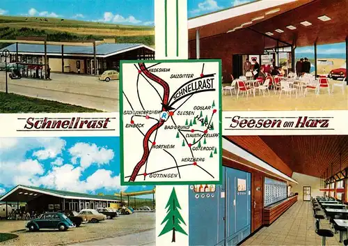 AK / Ansichtskarte Seesen_Harz Schnellrast  Seesen Harz