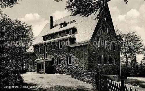 AK / Ansichtskarte Langenberg_Rheinland Jugendherberge Haus Annchen Langenberg_Rheinland