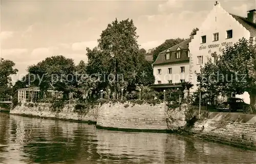 AK / Ansichtskarte Meersburg_Bodensee Hotel Wilder Mann Meersburg Bodensee