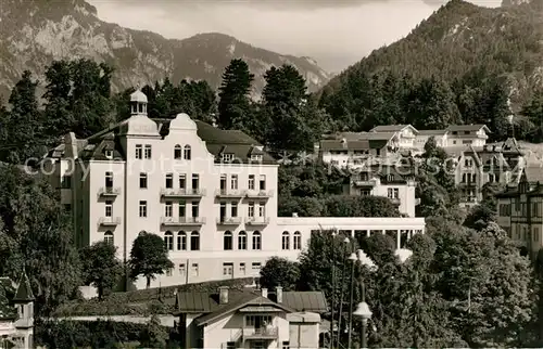 AK / Ansichtskarte Bad_Reichenhall Haus Panorama Alpen Bad_Reichenhall
