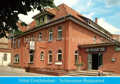AK / Ansichtskarte Steinhude Hotel Deichstuben Schlemmer Restaurant Steinhude
