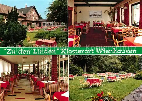 AK / Ansichtskarte Wienhausen Gaststaette Restaurant Zu den Linden Wienhausen