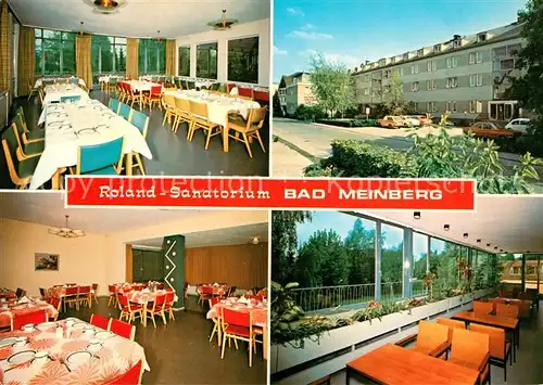AK / Ansichtskarte Bad_Meinberg Roland Sanatorium Bad_Meinberg