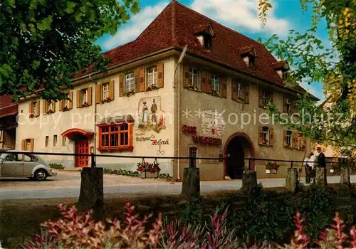 AK / Ansichtskarte Kandern Historisches Gasthaus zur Weserei Schwarzwald Kandern