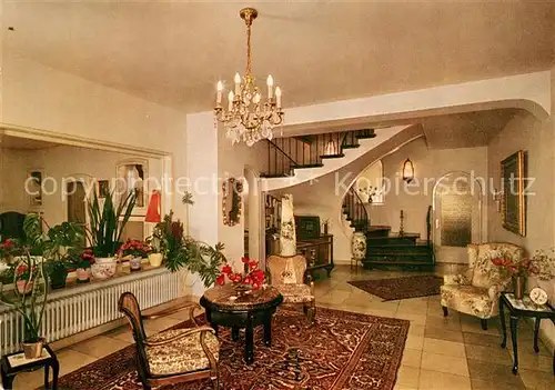 AK / Ansichtskarte Bad_Harzburg Savoy Hotel Foyer Treppenaufgang Bad_Harzburg